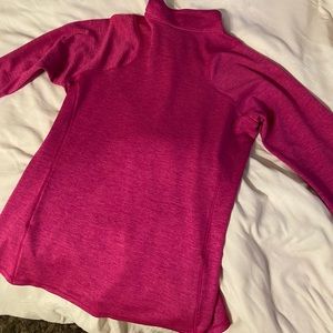 Fuchsia New balance shirt “Transform 1/2 Zip”